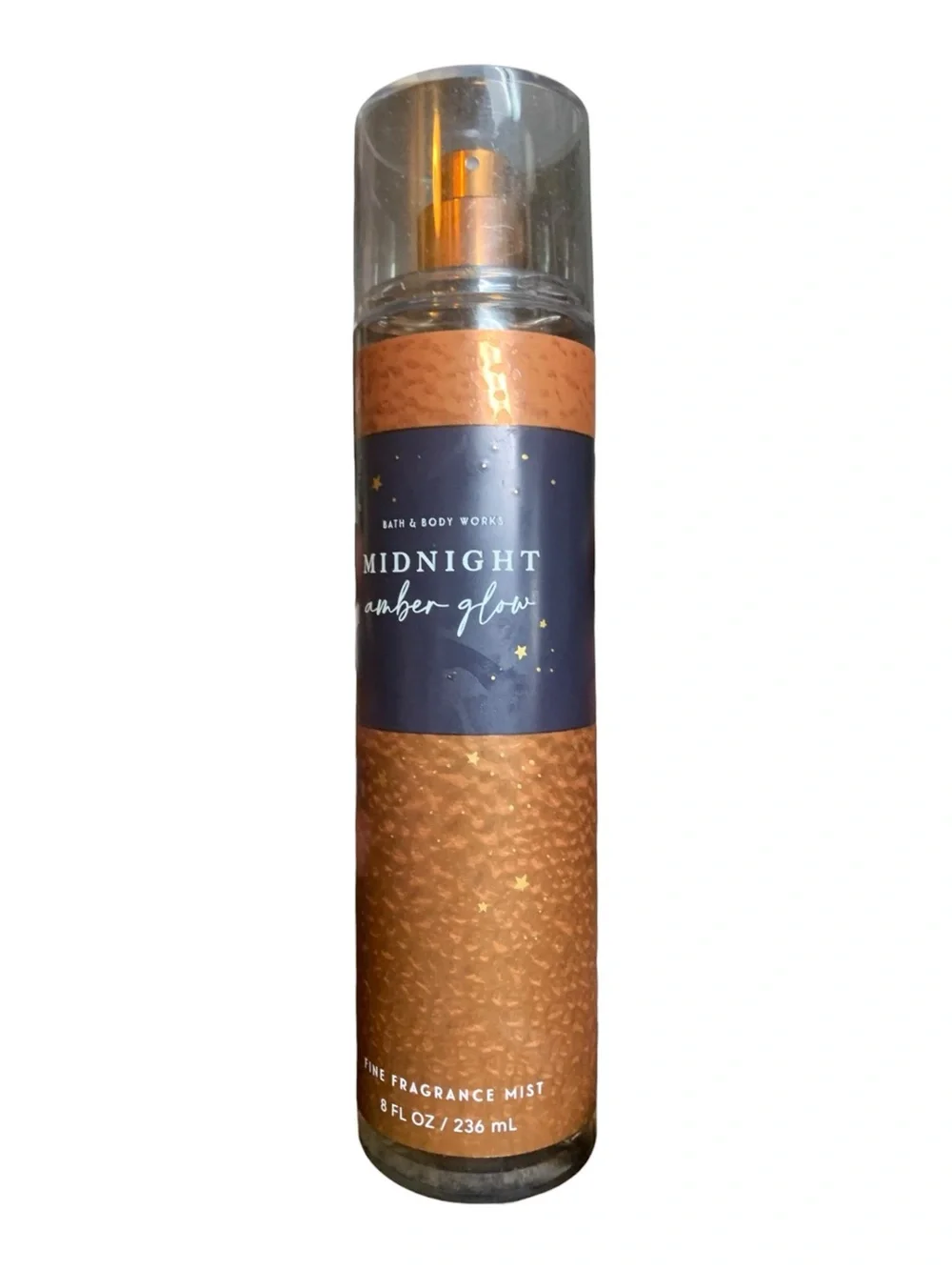 Bath Body Works Midnight Amber Glow Fine Fragrance Mist 8 oz Discontinued Spray